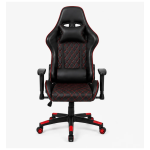 XL Gaming Καρέκλα Εργονομική με Μαξιλάρια & Ανακλινόμενη Πλάτη – Κόκκινο - Image 2
