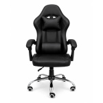 XL Gaming Καρέκλα Εργονομική Racing με Μαξιλάρια – Μαύρο - Image 3