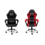 XL Gaming Καρέκλα Εργονομική Racing με Μαξιλάρια – Μαύρο - Image 2