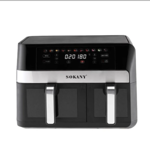 SOKANY SK-10034 Air Fryer Διπλού Κάδου 11L 2800W με Ψηφιακή Οθόνη Αφής