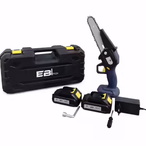Ebimax EM24S-1 Κλαδευτικό Αλυσοπρίονο 20V 15cm με 2 Μπαταρίες & Βαλιτσάκι