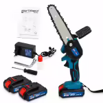 Kraftworld Κλαδευτικό Αλυσοπρίονο 36V 15cm με 2 Μπαταρίες 5Ah & Ταχυφορτιστή