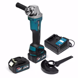 KRAFTWORLD TOOLS-TM21 Γωνιακός Τροχός 125mm Brushless 36V 2×8Ah