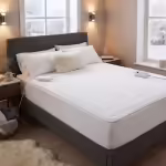 Πλενόμενο Διπλό Ηλεκτρικό Υπόστρωμα 70W 203×182cm Βαρέως Τύπου - Image 2