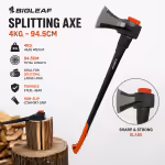 BIGLEAF Splitting Axe Τσεκούρι Σχισίματος 4kg – 94.5cm - Image 2