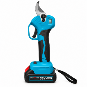 Kraftworld Ψαλίδι Κλαδέματος Brushless 36V με 2 Μπαταρίες – Κοπή 30mm